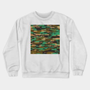 Camouflage Teal Crewneck Sweatshirt